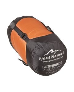 Fjord Nansen Finmark XL Carnelian 970 g sleeping bag - right