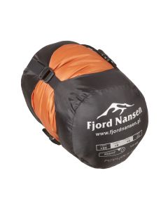 Fjord Nansen Finmark XL Carnelian 970 g sleeping bag - right