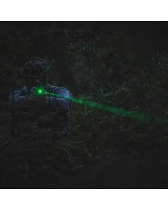 Gun torch with laser sight Olight BALDR S OD Green - 800 lumens, Green Laser