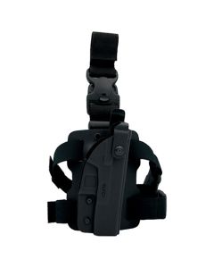 Iwo-Hest Imperial-Eagle SSS-2007G thigh holster for Glock 17/19 pistols - Black