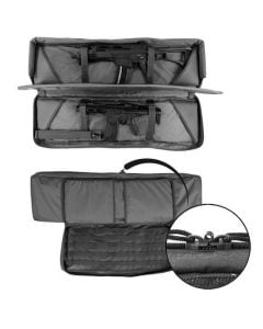 Mil-Tec 106cm Double Rifle Case - Black
