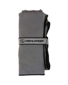 Highlander Outdoor Fibre Soft microfibre towel XL - Charcoal