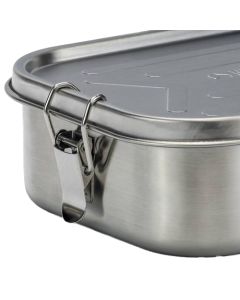 Rockland Sirius Medium Lunchbox - Silver
