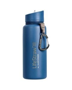Bottle with a filter LifeStraw Go Stainless Steel 710 ml - Medium Blue