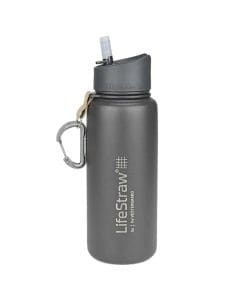 LifeStraw Go Stainless Bottle with a filter 710 ml - Gray