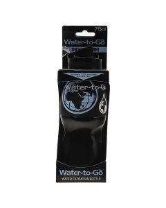 Water-to-Go Filter bottle 750 ml - Black
