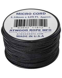 Atwood Rope MFG Micro Cord 38 m - Black