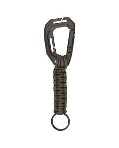 Mil-Tec Key ring with a MOLLE carabiner - Olive
