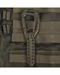 Mil-Tec Key ring with a MOLLE carabiner - Olive