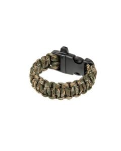 Element Fastex Paracord Bracelet with Whistle - Camo