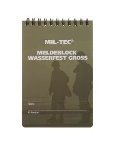 Mil-Tec Message Waterproof Book Large