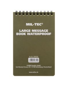 Mil-Tec Message Waterproof Book Large