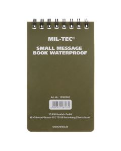 Mil-Tec Message Waterproof Book Small