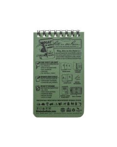 Rite in the Rain 3x5' All Weather Notebook - Olive
