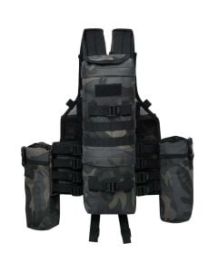 Brandit Tactical Vest - Dark Camo