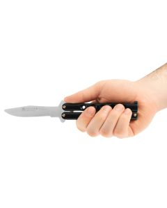 Joker Balisong Training Folding Knife - Black