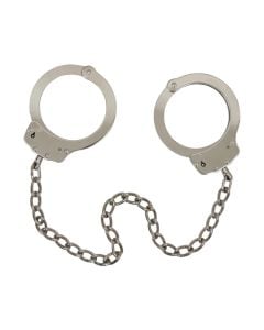 GS nickel plated chain legcuffs