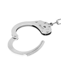 Alcyon Chain steel Double lock handcuffs silver
