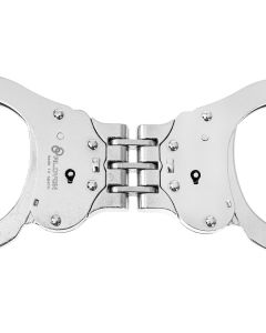 Alcyon Hinge Steel hinge handcuffs silver