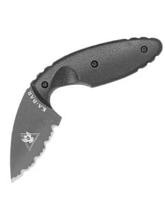 Ka-Bar TDI Law Enforcement Fixed Blade Knife - Serrated Edge