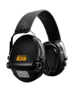 Sordin Supreme Pro-X LED Active Hearing Protectors Black