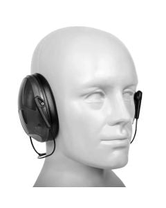 IPSC Ultimate Tactical passive hearing protectors - Black