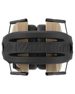 Walker's Razor Tacti-Grip Hearing Protectors - Flat Dark Earth/Black
