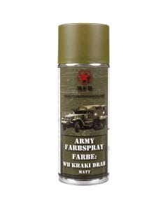 MFH Military spray paint 400 ml - WH Khaki Drab (RAL7008)