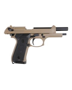 WELL M92 ASG CO2 Handgun- Tan