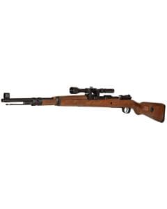 Double Bell Kar98k Real Wood ASG rifle with scope