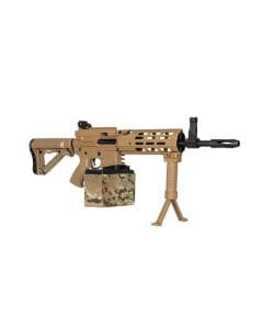 AEG G&G CM16 LMG machine gun - tan