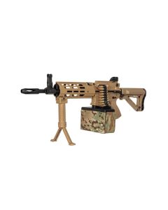 AEG G&G CM16 LMG machine gun - tan