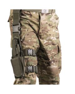 Mil-Tec universal thigh holster - Olive