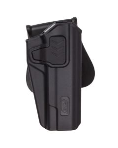ASG holster with airsoft flipper for 1911 type pistols - Black