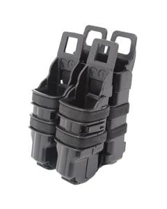 FMA Fast M16 Mag and Pistol Mag Pouch - black