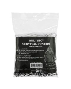 Mil-Tec NRC Survival Poncho - Silver