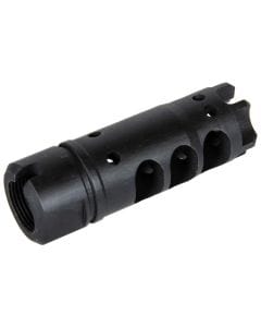 CNC LSM Core Airsoft flame suppressor for M4/M16 replicas - Black