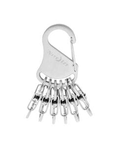 Nite Ize S-Biner KeyRack Keychain Locker Silber