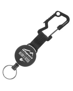 Wisport Keyback Carabiner with Retractor - Large
